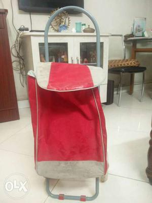 Carry Bag with Trolley Capacity  Kgs Unused