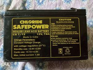 Chloride safepower cs7-12 battery good condition