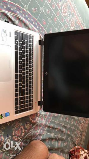 Hp envy 15 k-201tx laptop silver colour 1year9