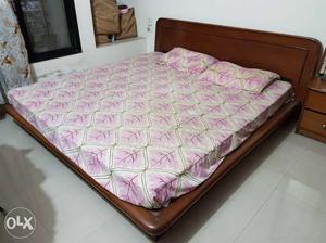 King size Double bed 72" x 75" imported from USA