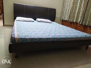 King size bed with coire matress