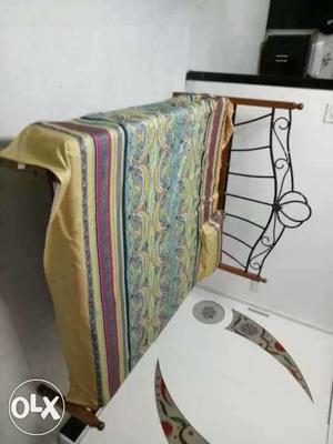 Maharaja double bed without ply at throw away
