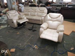 Recliner set brand new from factory outlet