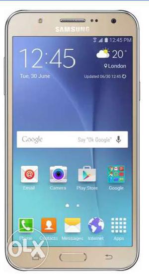 Samsung j7 in brand new condition, 16 gb