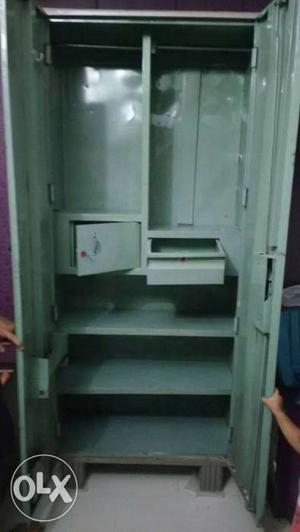 Steel wardrobe in excellent condition available