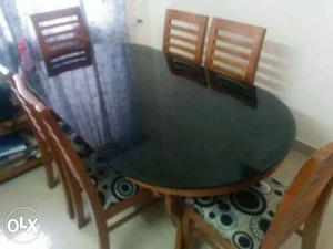 Teak wood Dining table for sale from Kerala used(negotiable