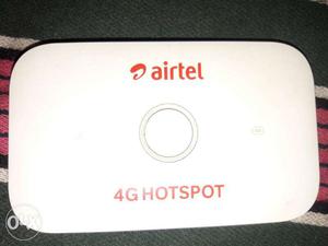 White Airtel 4G Hotspot