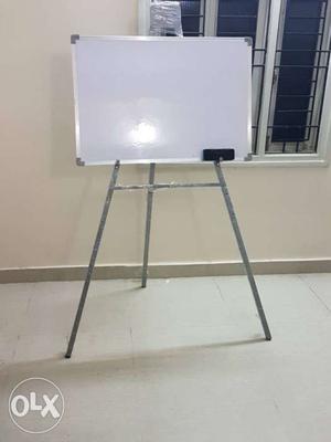 White Marker Board with Proper Stand
