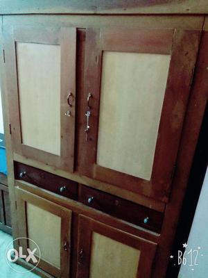 Wooden cupboard make jack fruit tree wood