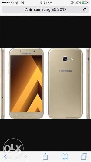 8 days old Samsung a gold brand new