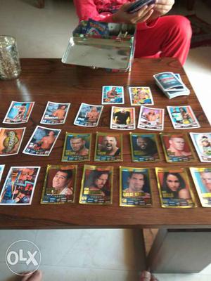 9 gold + 13 cards of slam attax