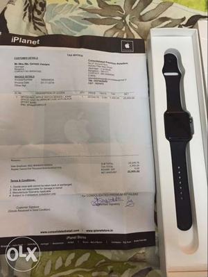 Apple I Watch one 42 mm space grey 2 months old
