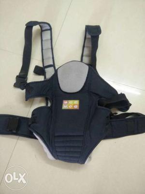 Black And Gray MeeMee Baby Carrier