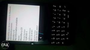 Black Berry Q5 Touch with Keypad good working Condition with
