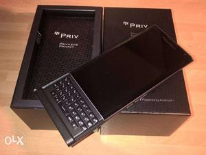 Blackberry priv 2 month old bill box all