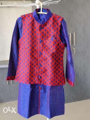 Brand New Kurta Payjama with half jacket