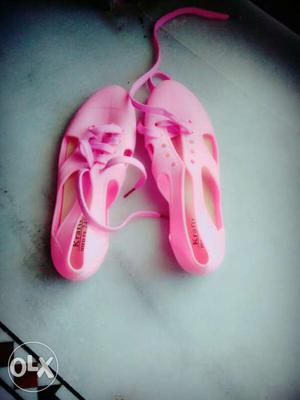 Cute baby pink shoes