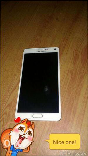 Galaxy Note 4 in mint condition with box and