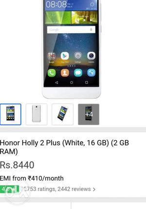 Honer holly 2 plus Only 3 months mobile box