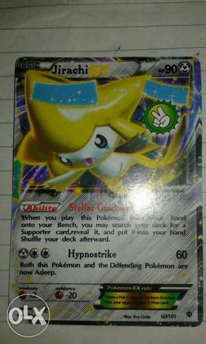Jirachi Pokemon Trading Card