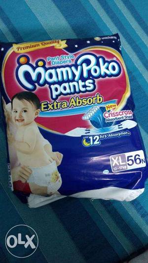 Mamy Poko Pants XL 56N (Brand New)