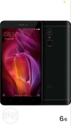 Mi Note 4 black (64GB) seal pack box 0 Day old