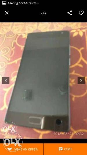 New condition oneplus two with 4gb ram 64gb interal