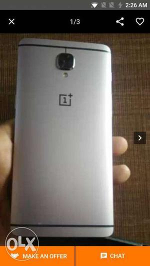 One plus 3 in very good condition Going for cheap