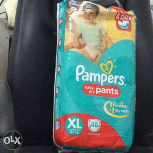 Pampers 48 pack XL. Have extra want to sell off.