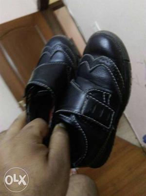 Toddler's Black Patent Leather Shoes