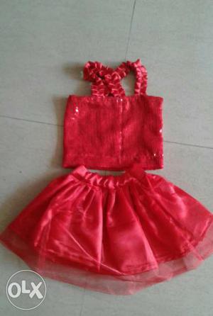 Toddler's Pink Tutu Dress