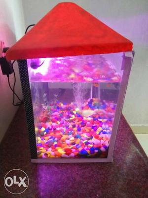  inch aquearium fish tank top cover (light