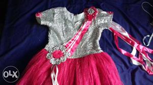 Buffy netted party dress for 14 to 21 yrs old