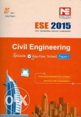 ESE Civil Engineering topicwise objective solved