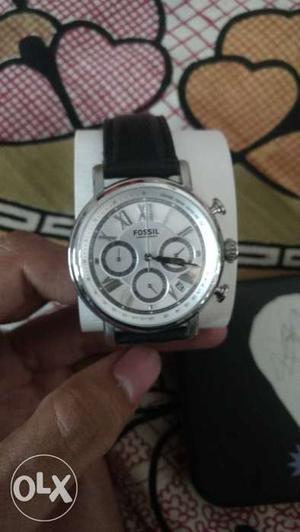 Fossil original watch with box and bill one year