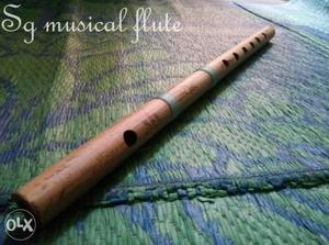 G-scale brown Wooden Flute