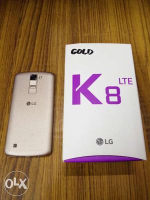 LG K8 Gold, Gulf product with box and
