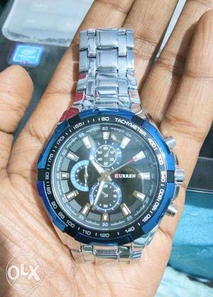 New watch unused blue n silver