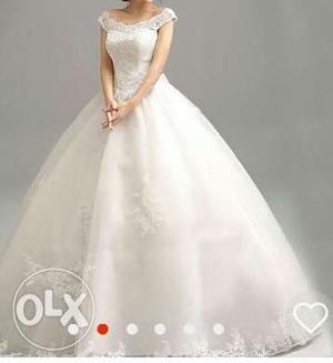 Wedding gown.. Used once..