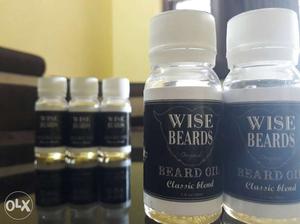 Wise Bears Beard Oil Vials