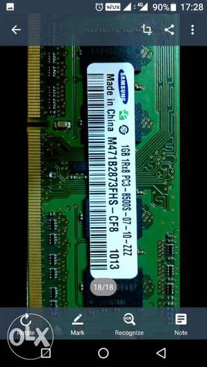 1 GB DDR3 Ram