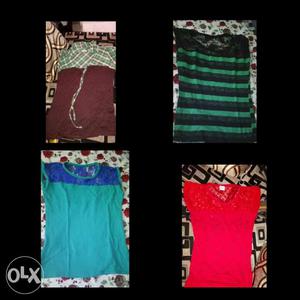 4 tops at juzz 500.. new tops.. with diff clrs