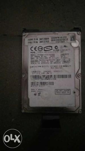 60 GB hard disk for laptop n computer