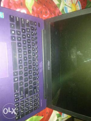 Black And Purple Asus Laptop awsome condition