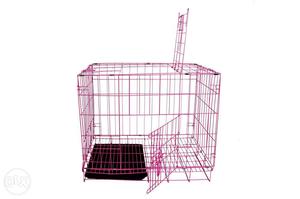 Brand New High Quality Dog Cage With Half