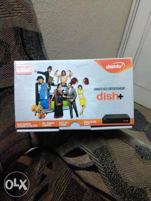 DIsh TV 3 months old with set top box,10meter