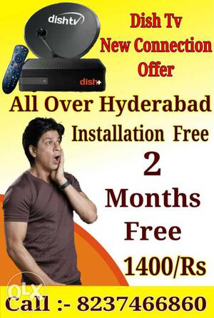 Dish Tv New Connection Deal All Over Hyderabad 1)