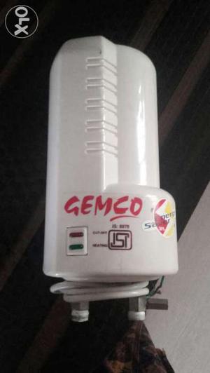 Gemco 1 ltr instant geyser not working coil have