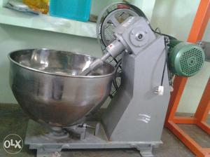 Gray Commercial Stand Mixer