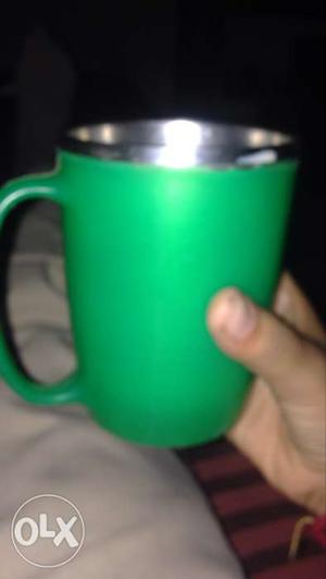 Green And Gray Mug